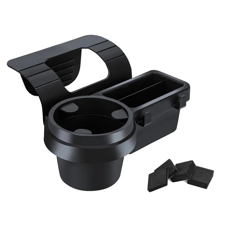 4-in-1 Car Door Window Hanging Storage Rack & Cup Holder