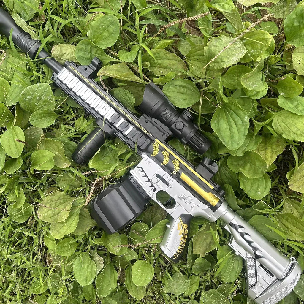 M416 Manual Gel Ball Blaster Toy Gun – Outdoor Gift for Teens