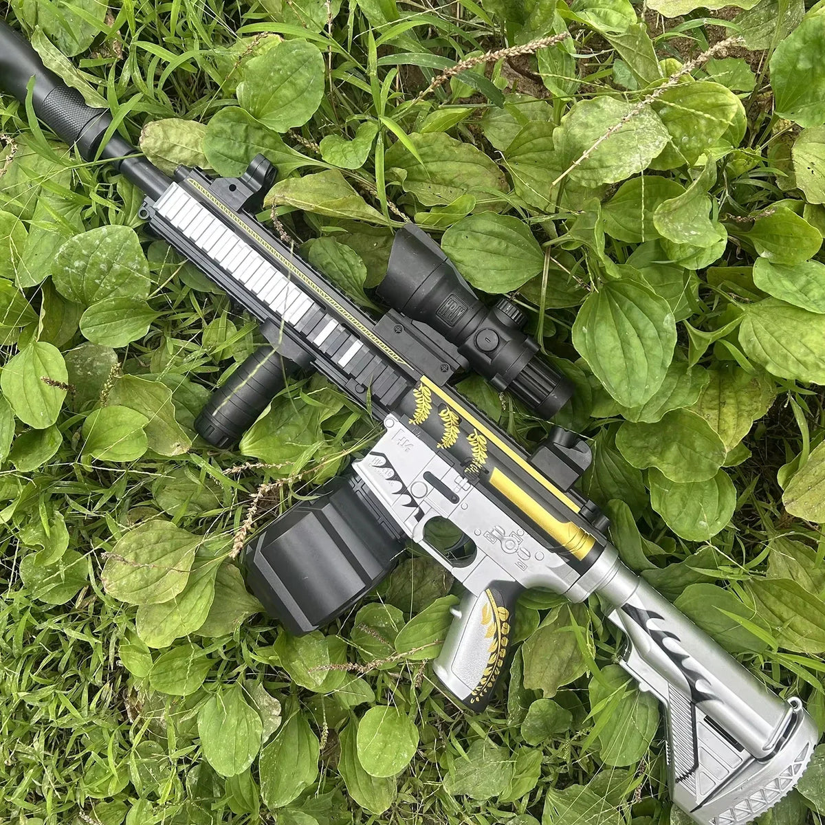 M416 Manual Gel Ball Blaster Toy Gun – Outdoor Gift for Teens