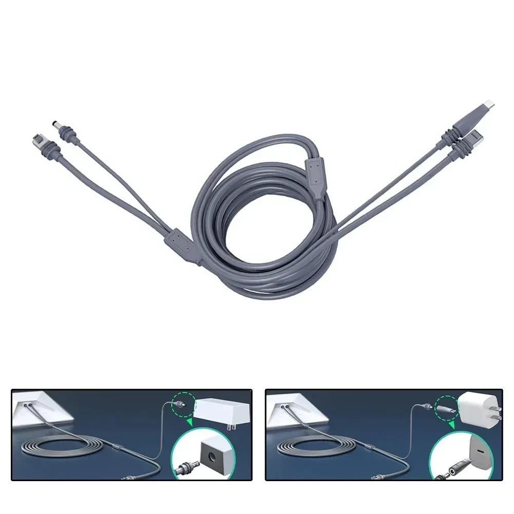 Starlink Mini 2-in-1 Cable 5M – USB-C Ethernet 1000Mbps
