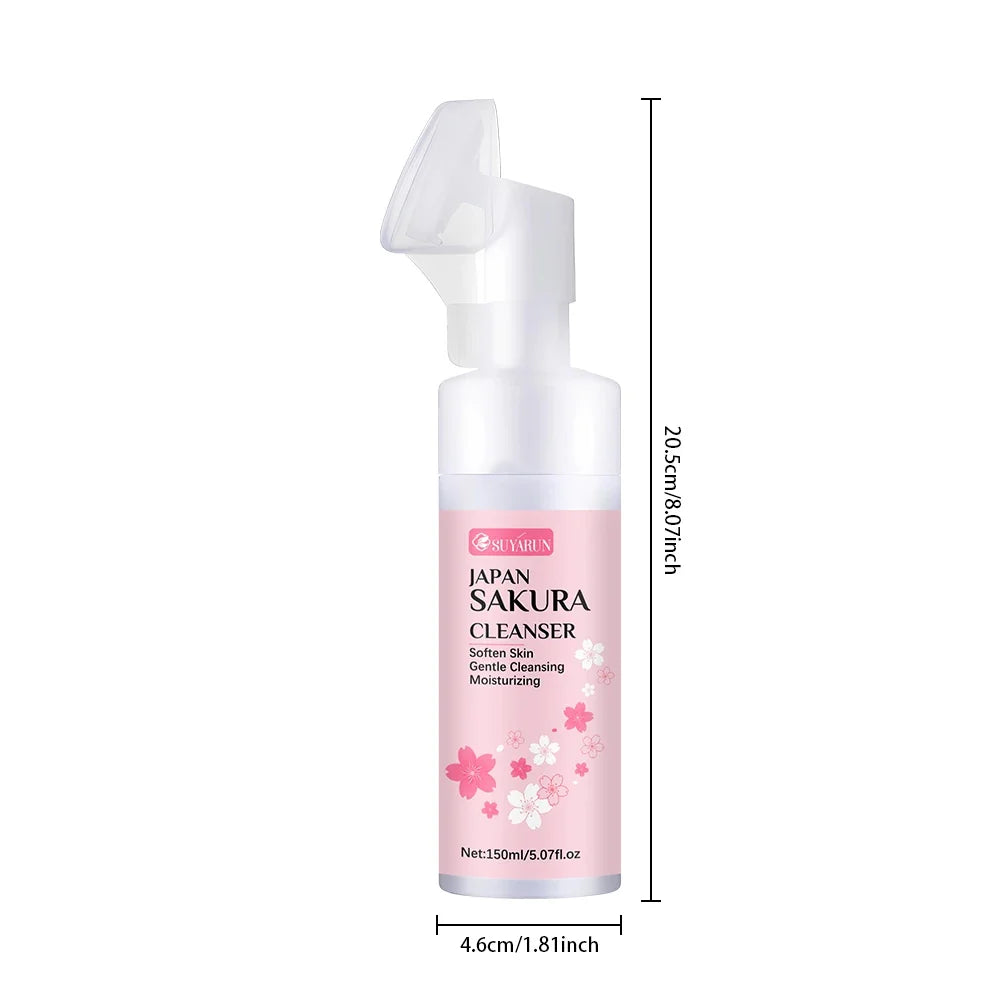 SUYARUN Sakura Face Wash – Brightening Hydrating Cleanser