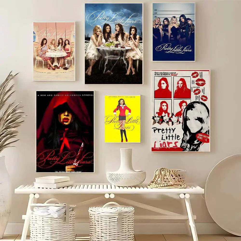 Pretty Little Liars TV Poster – HD Self-Adhesive Wall Décor