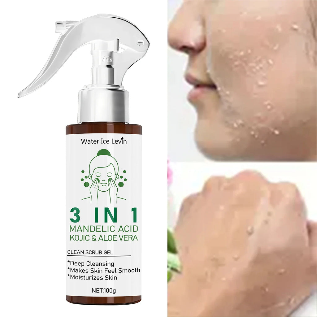 3-in-1 Mandelic Acid & Kojic Acid Scrub Gel with Aloe Vera