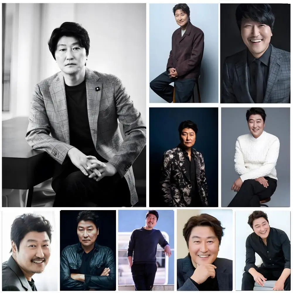 Song Kang-ho HD Art Poster | Waterproof Sticky Wall Decor