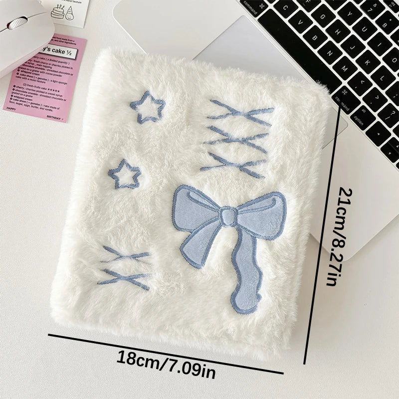 A6 Ballet Plush Bowknot Photocard Binder Album | Kpop Collect Book