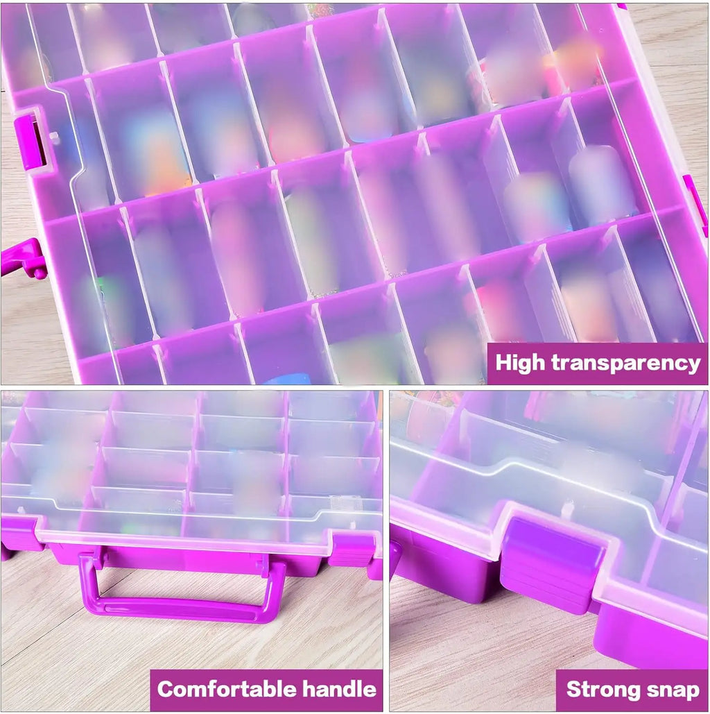 Mini Brands Storage Case – 48 Compartments for Series 1 2 3 4