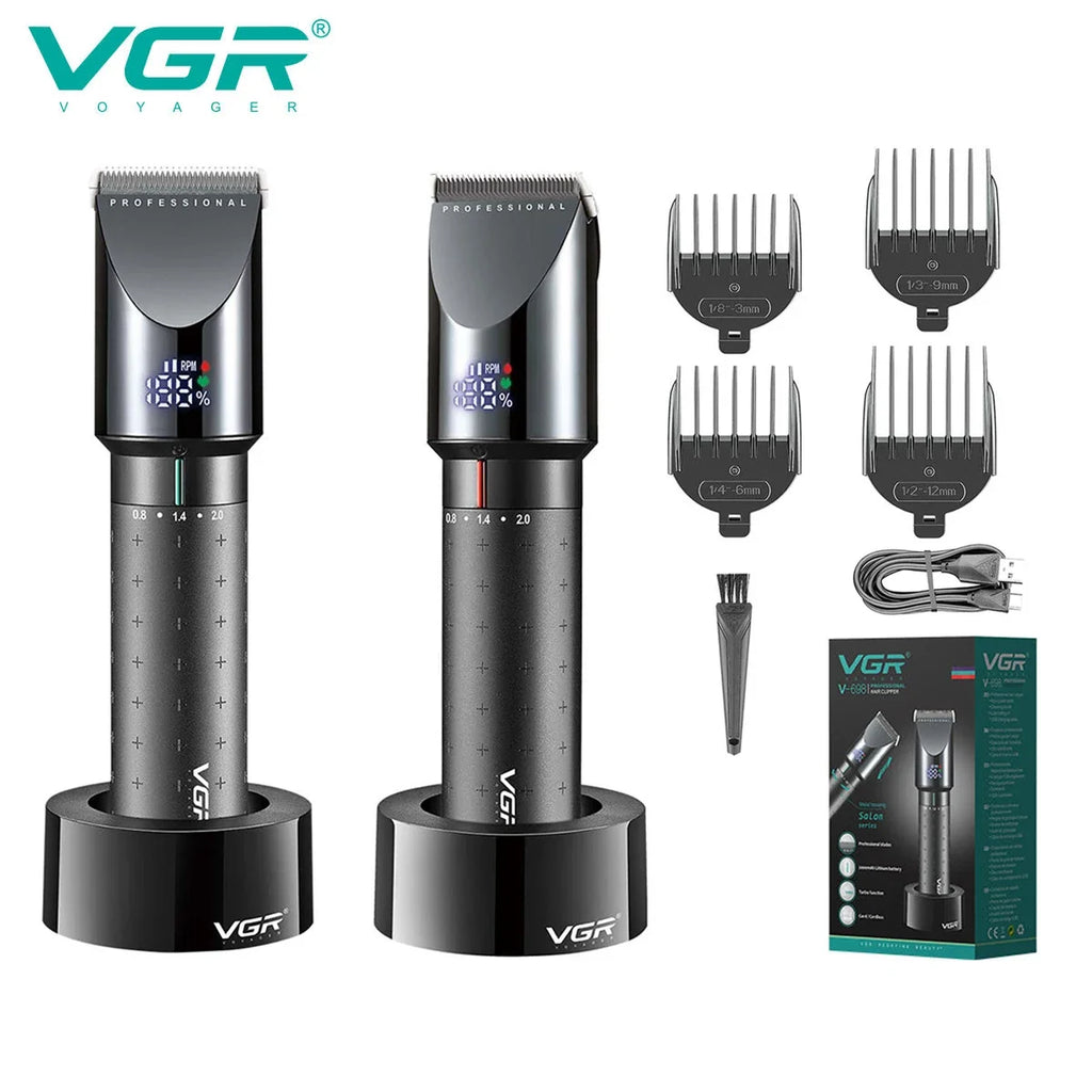 VGR V-698 Professional Men's Hair Clipper & Trimmer Set