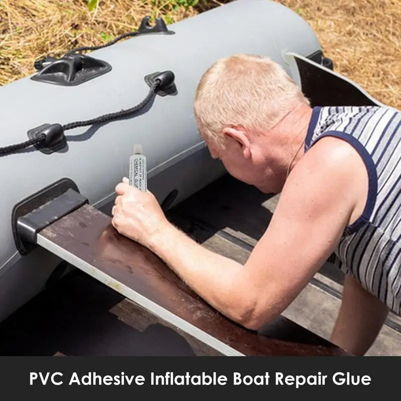 PVC Glue Inflatable Boat Repair Bonding Supplies Paddle Kayak Air