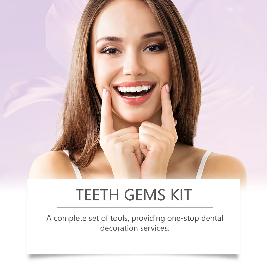 Tooth Gems DIY Kit – Gems, Stickers & Tools for Glam Smile