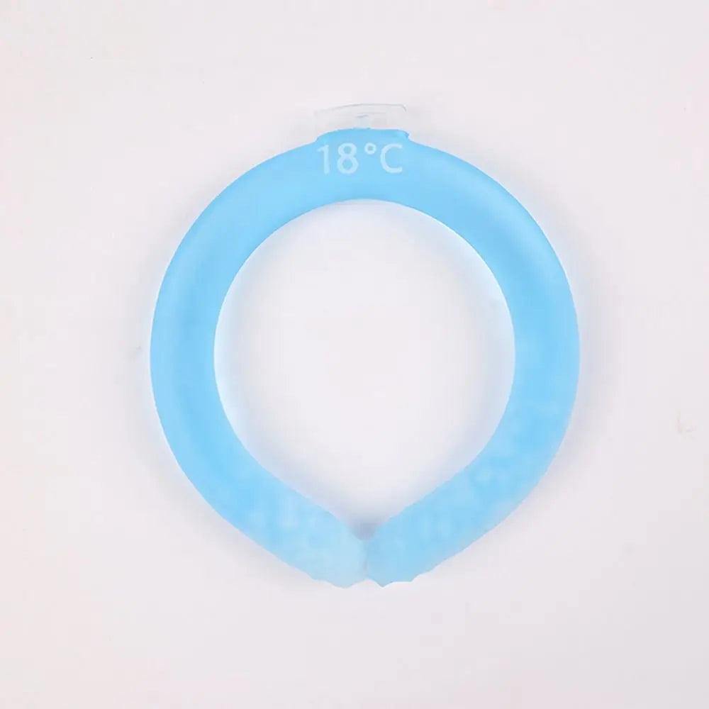 Reusable Neck Cooling Wrap – Gel Ice Ring for Summer Outdoors