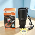 12V/24V Car Cup Warmer & Cooler – 2-in-1 Beverage Holder