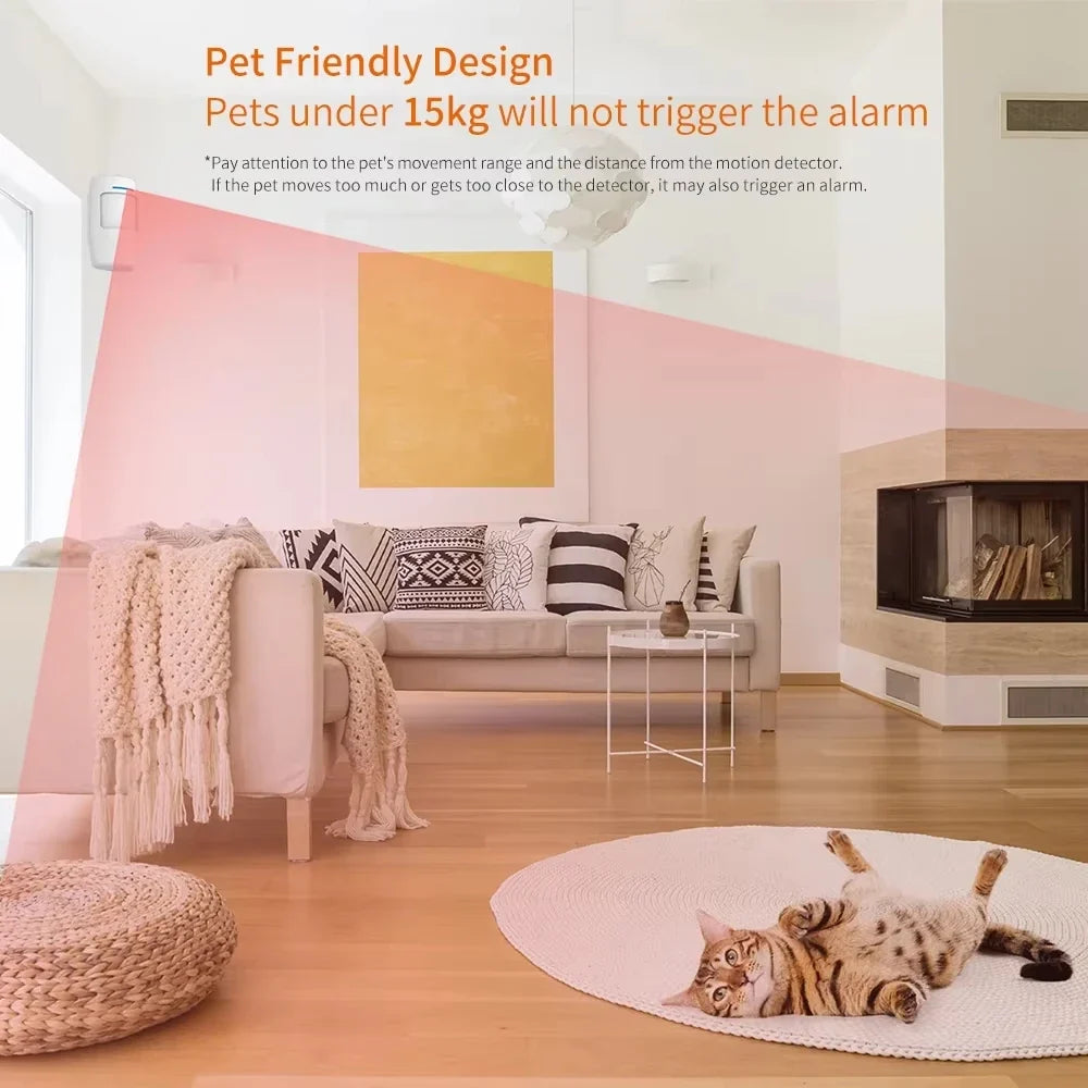Staniot PIR Motion Sensor | 433MHz Wireless Smart Home Detector
