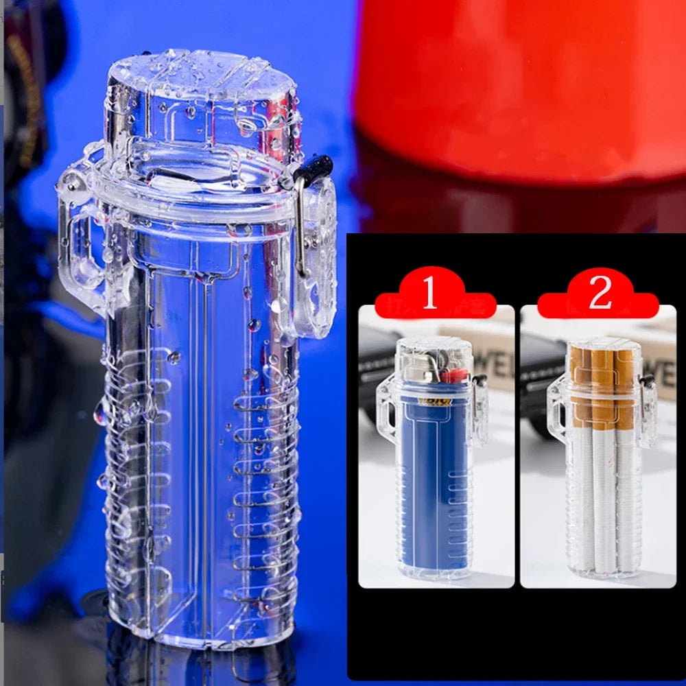 Waterproof BIC J6 Lighter Case | Acrylic Mirror EDC Sleeve