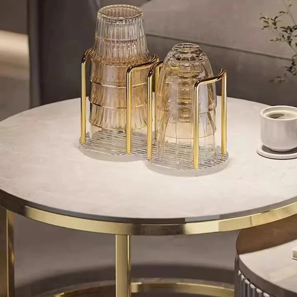 Acrylic Disposable Cup Dispenser Rack & Holder Organizer