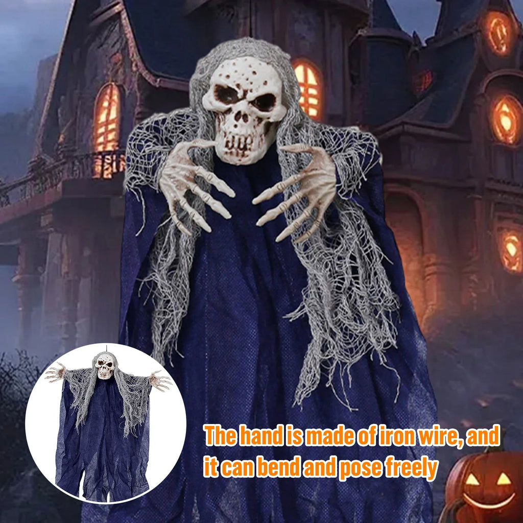 Halloween Hanging Skeleton Ghost Props | Outdoor Yard Decor