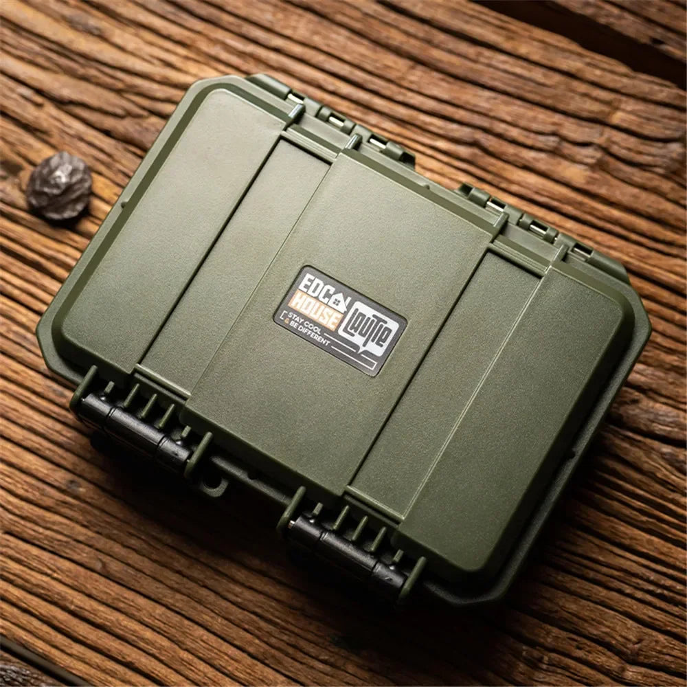 Waterproof EDC Tool Box Organizer with Foam | Shockproof Case