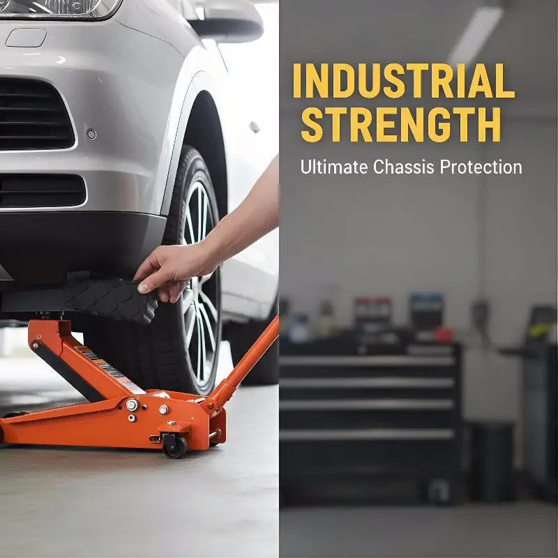 Heavy Duty Rubber Jack Pad – Floor Jack Lift Block for Cars
