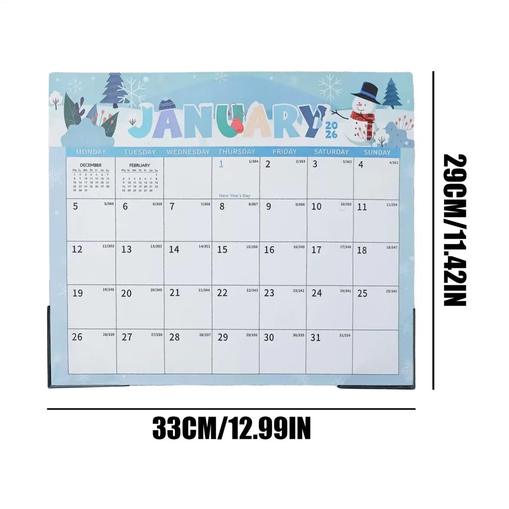 Magnetic Fridge Calendar Runs January 2026 Until June 2027 18 Monthly