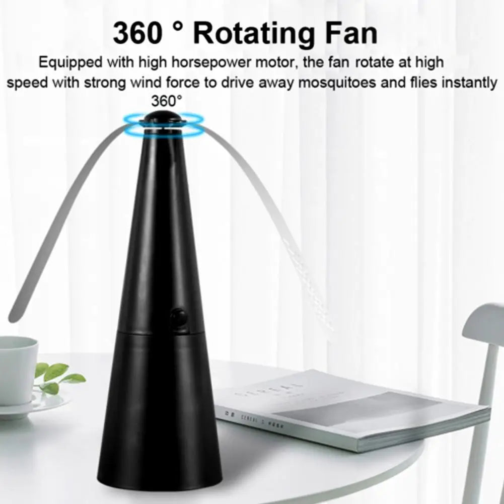 Fly Repellent Table Fan – Chemical-Free Food Guard