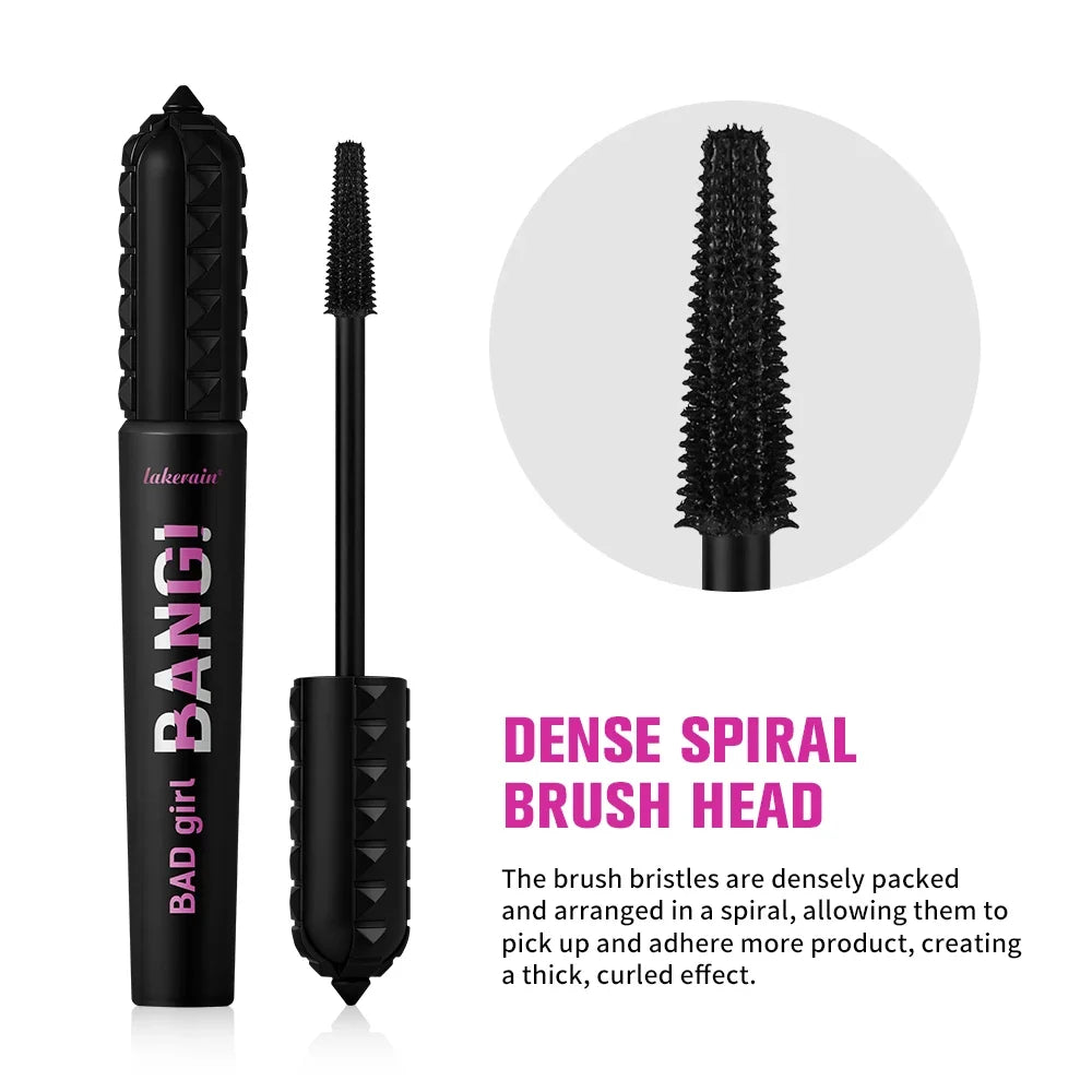 Lakerain 4D Waterproof Mascara – Volumizing & Lengthening
