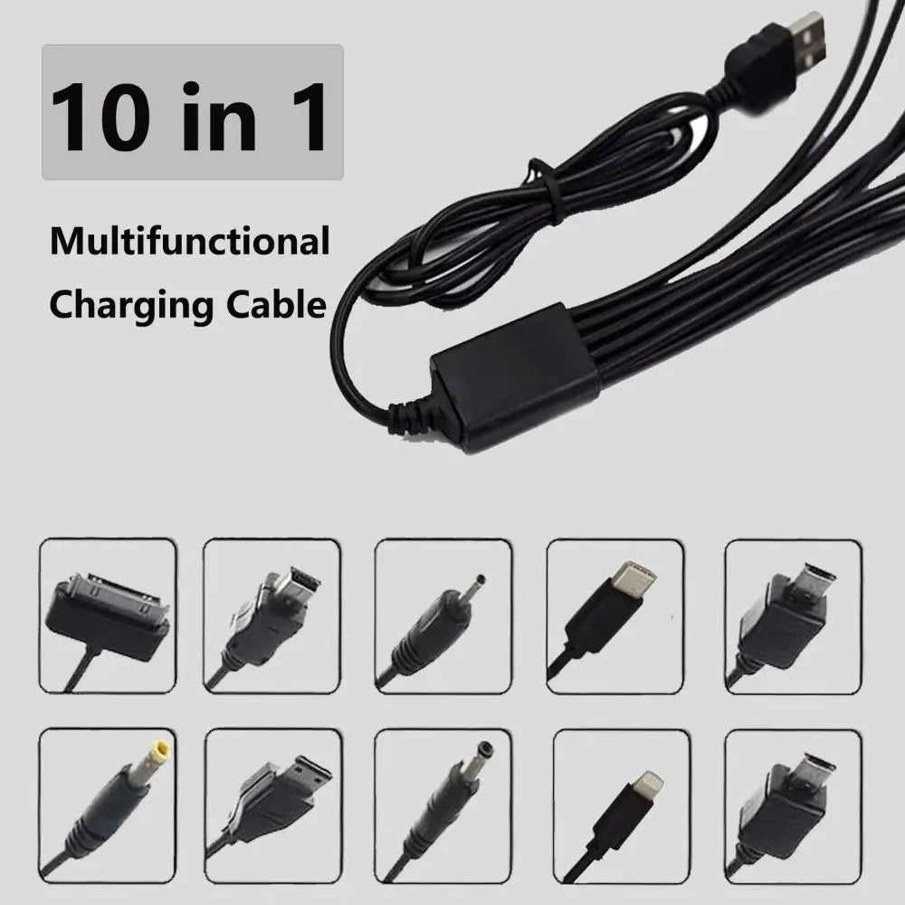 10-in-1 Multi Charging Cable – 10 Port USB Multi Connector