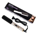 AliLeader 2-in-1 Hair Straightener Brush | Anti-Frizz, Fast Heat