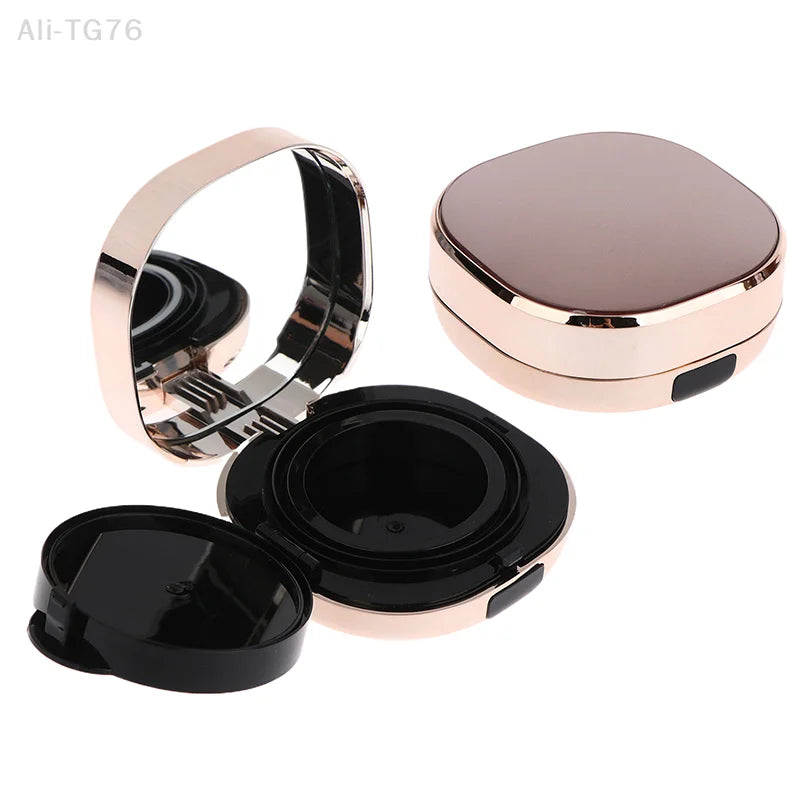 Refillable Air Cushion Compact Case with Mirror | BB Cream