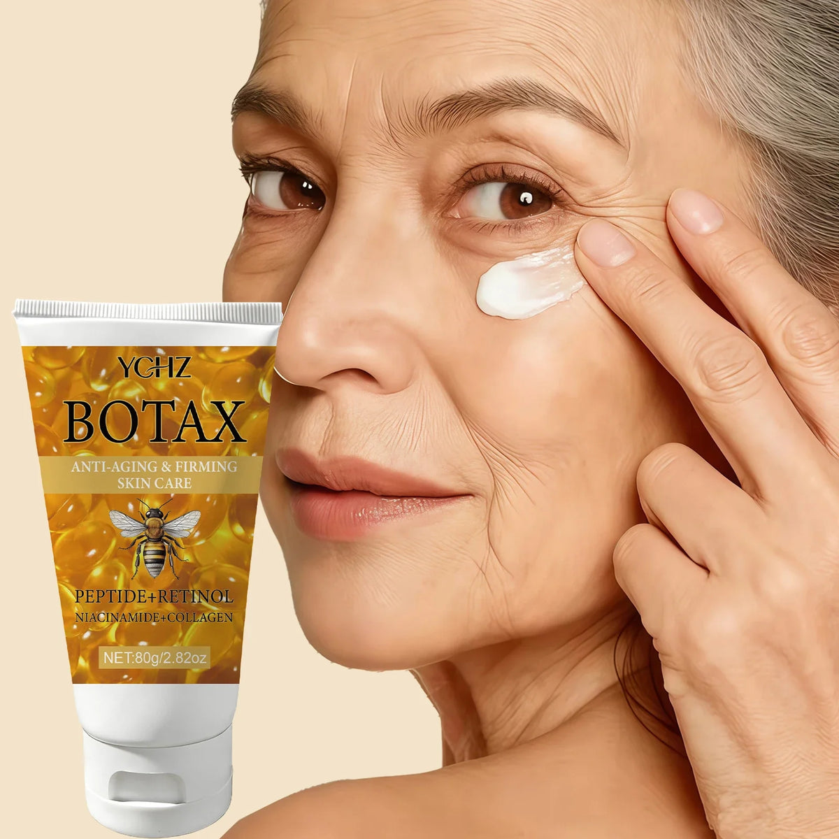 YCHZ Bee Venom Firming Face Cream – Hydrating & Anti-Wrinkle 80g