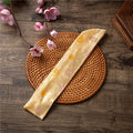 Chinese Hand Fan Cover Embroidered Flowers Portable Folding Dustproof
