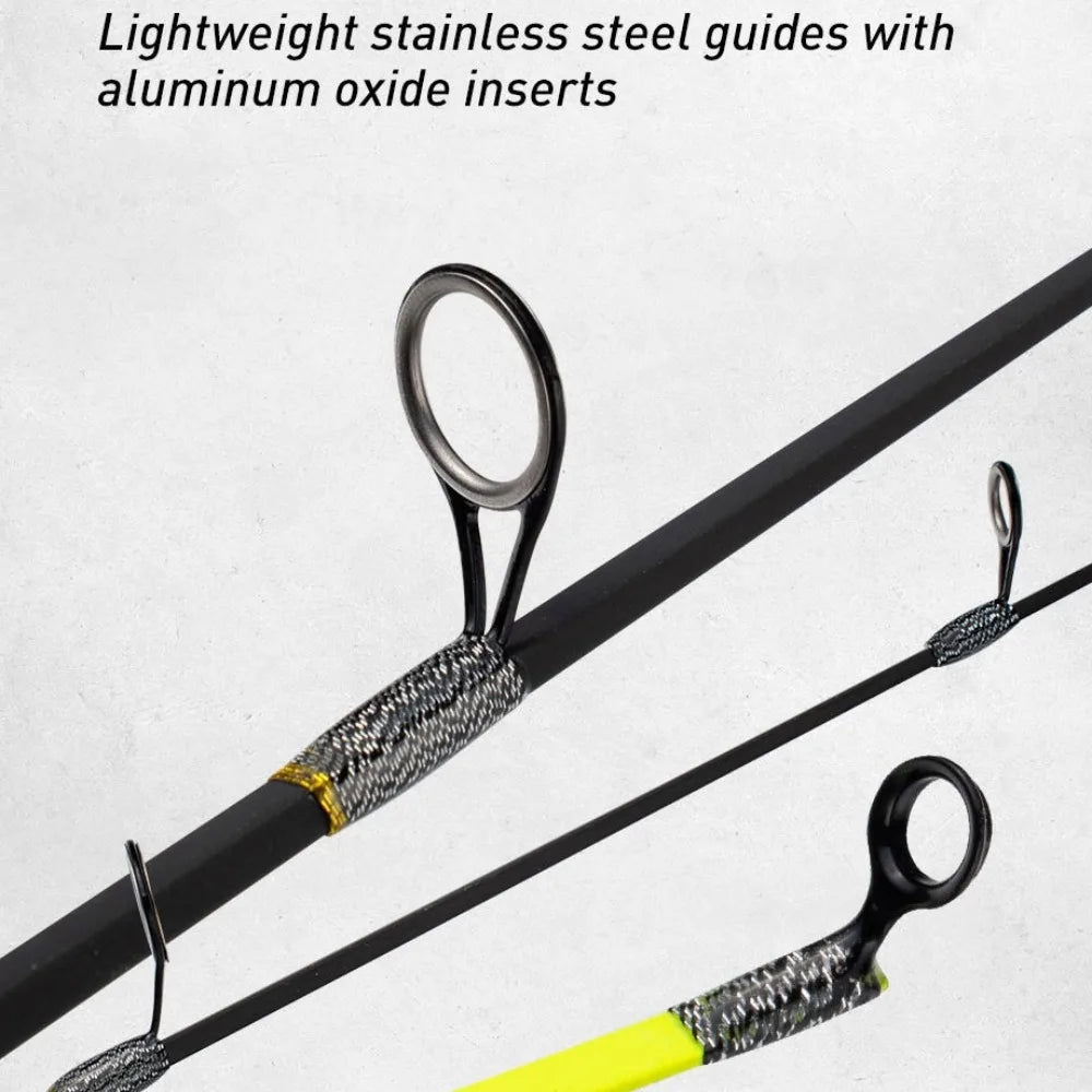 50cm Ice Fishing Rod – Soft Fiberglass Tip & Cork Handle
