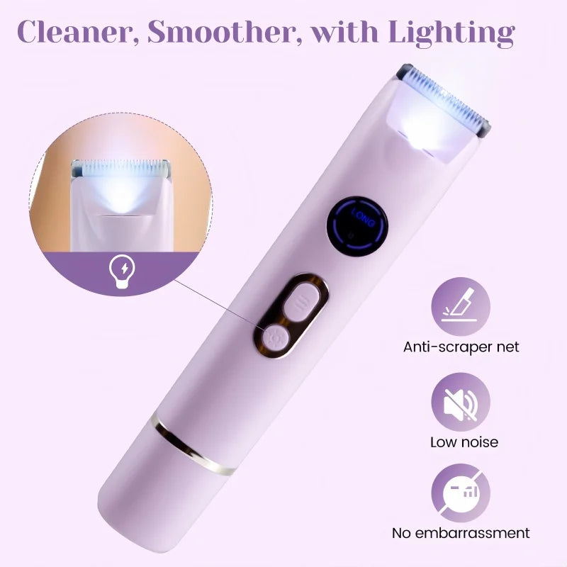 4-in-1 Waterproof Electric Hair Trimmer for Women & Men