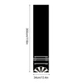 Dart Board Floor Mat 300x34cm | Anti-Slip Throw Line Rug