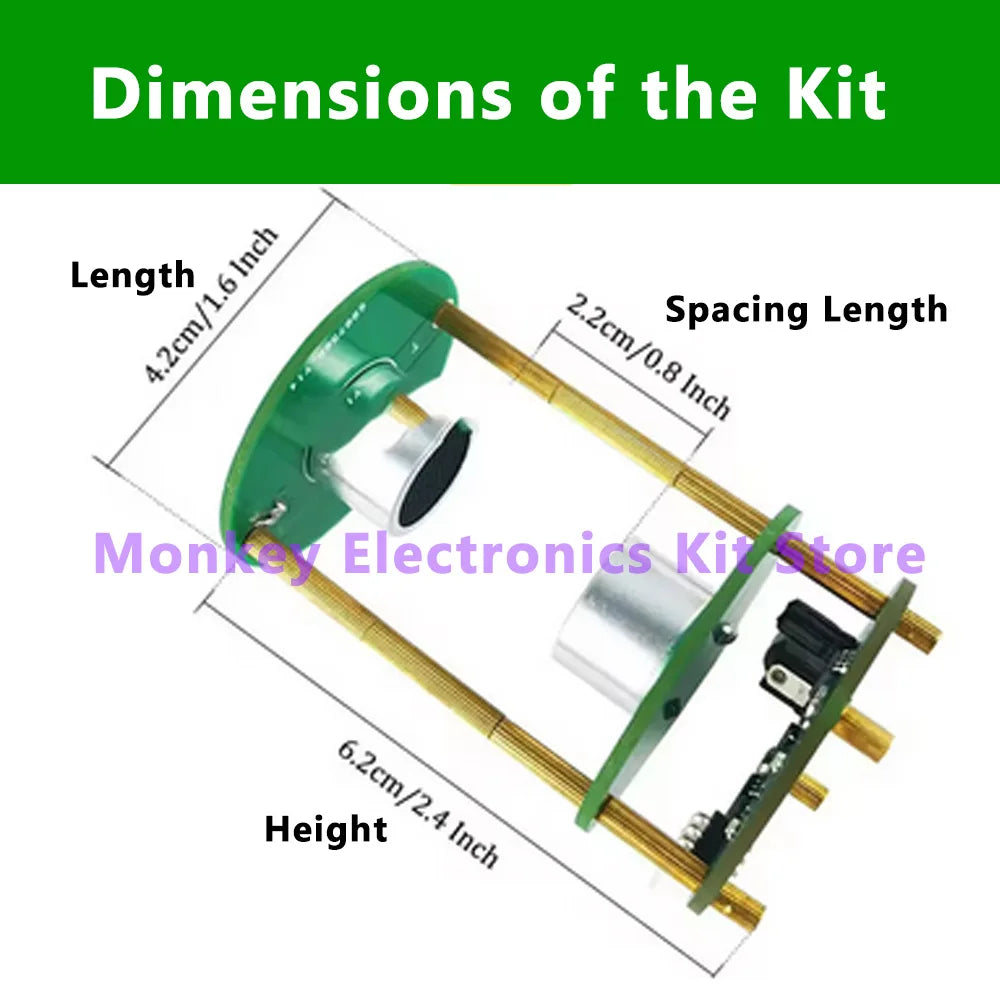 DIY Ultrasonic Levitation Kit – 12V Acoustic Suspension Project