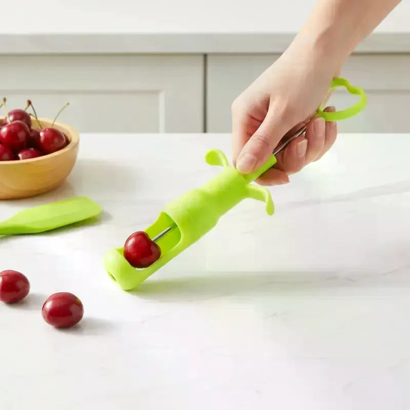 Cherry Olive Pitter & Jujube Corer – Fruit Seed Remover Tool