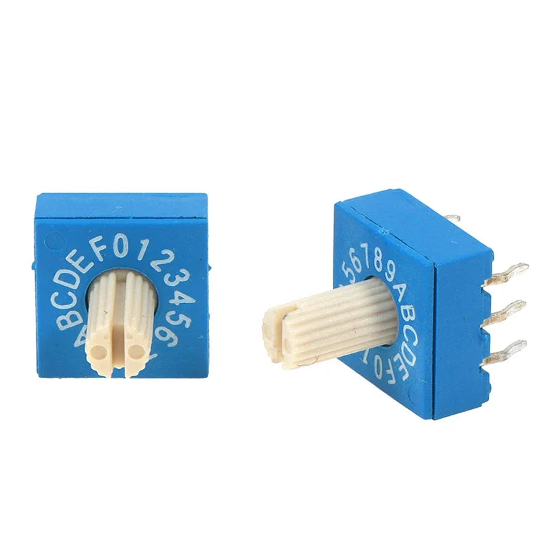0-F Rotary Encoder Switch 16-Bit 8421C BCD Code with Handle