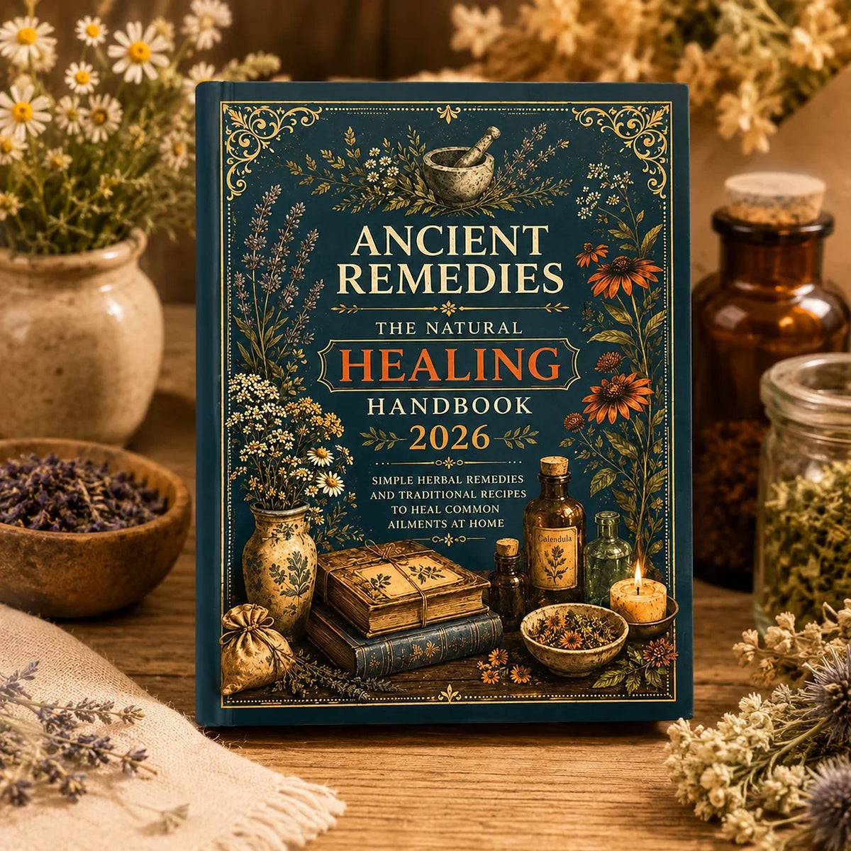 Ancient Remedies Healing Handbook 2026 Herbal Medicine Guide Natural