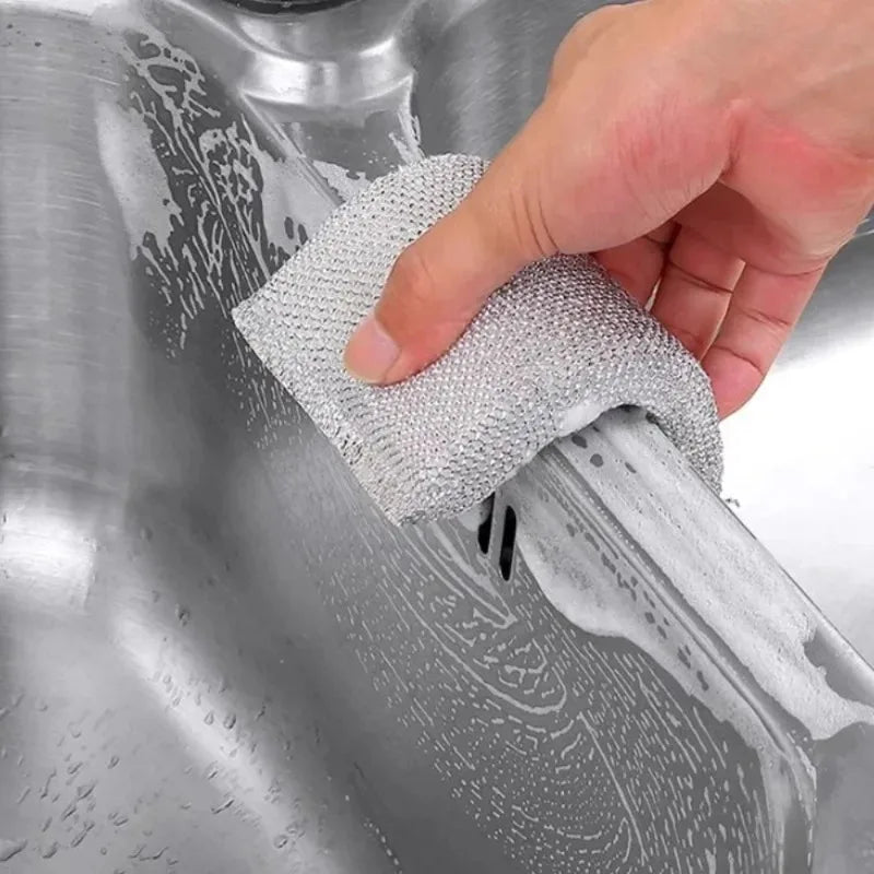 Scratch-Free Kitchen Sponge Wipes 4 Pack – Safe for All Pans