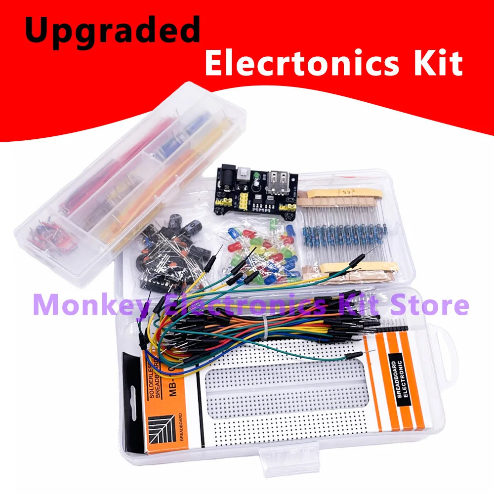 Arduino R3 Starter Kit – Breadboard, LEDs, Jumpers & Resistors
