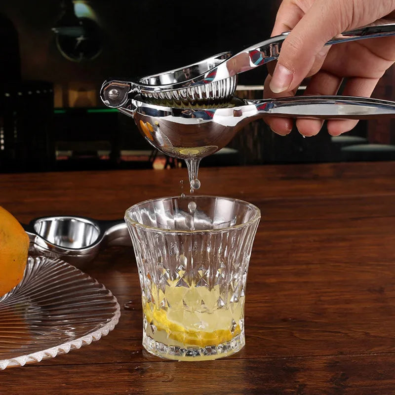 Manual Citrus Juicer – Zinc Alloy Lemon & Orange Juice Press