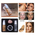 SAM SUGAR Makeup Base Set – Primer, Foundation & Loose Powder