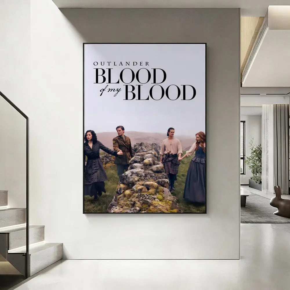 Outlander TV Show Poster – HD Waterproof Sticky Wall Art