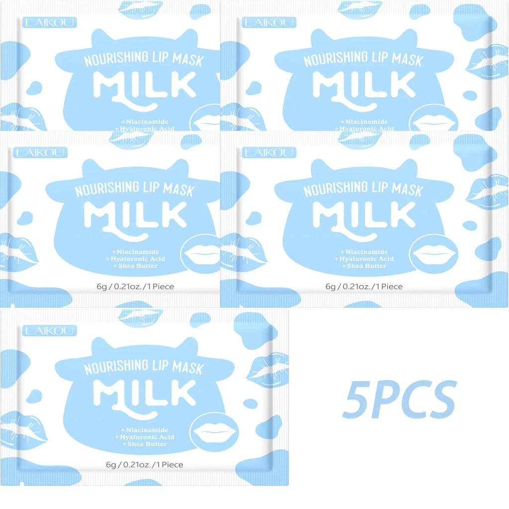 LAIKOU Milk Collagen Lip Mask – Hydrating & Line Repair