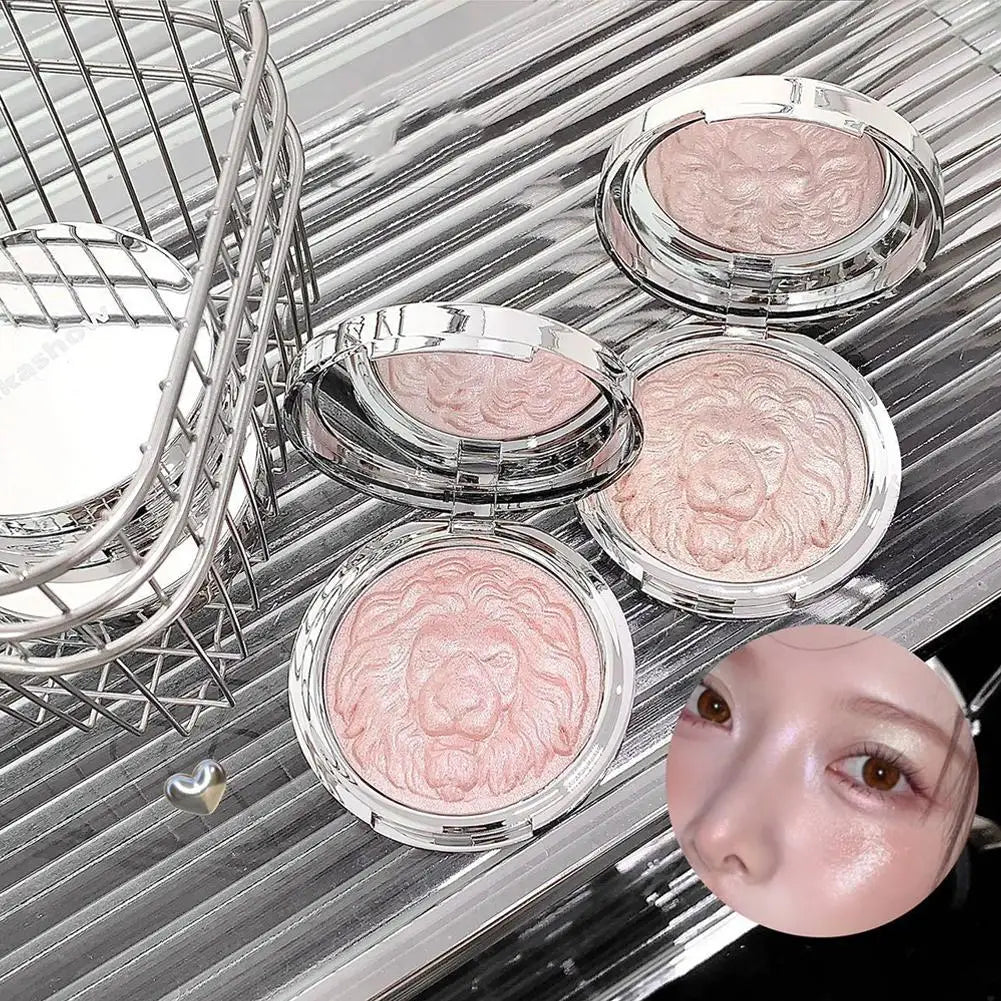 Moonlight White Highlighter Palette Shimmer Diamond Brighten Contour