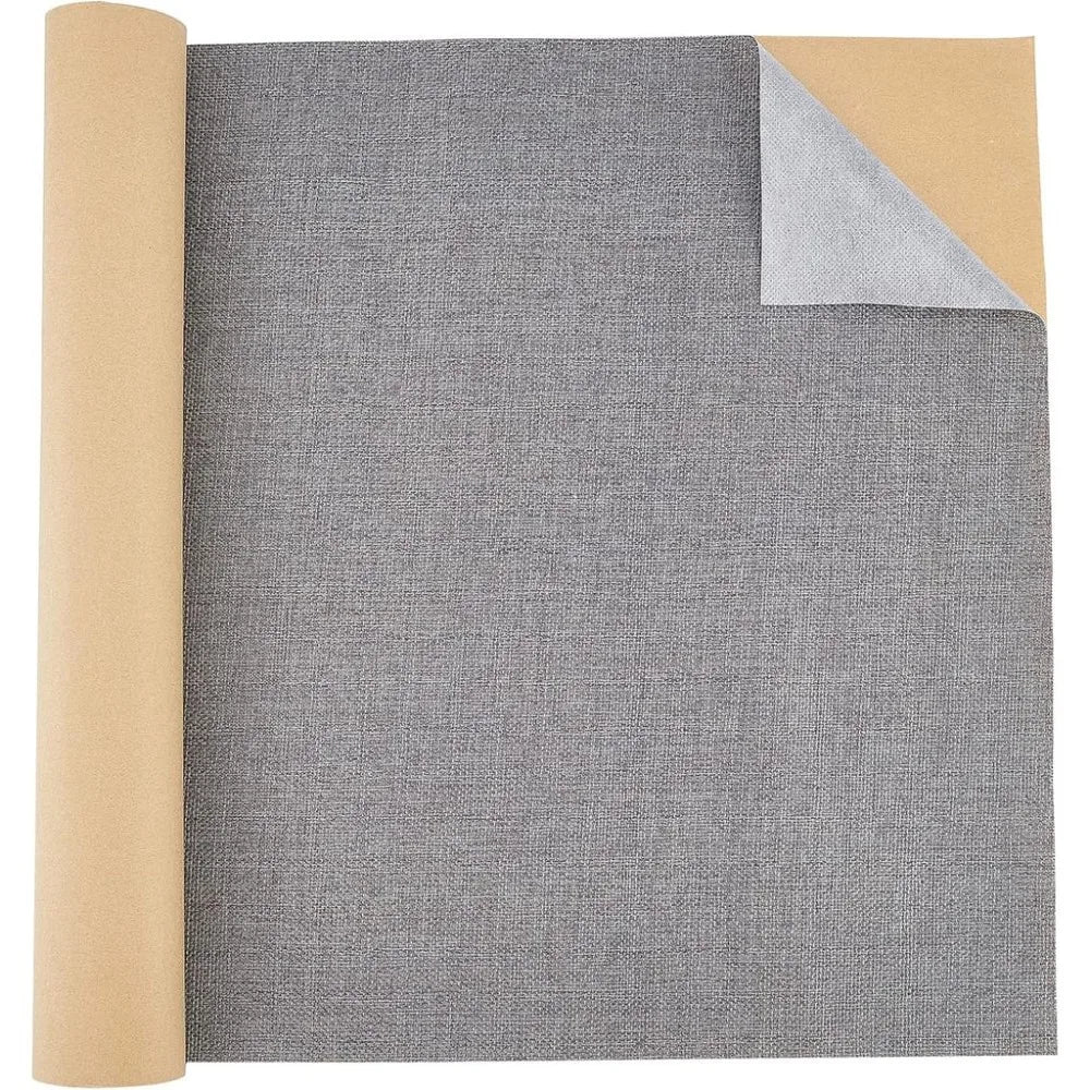 Self-Adhesive Fabric Repair Patch Roll 78.7"×15.7" – Light Grey