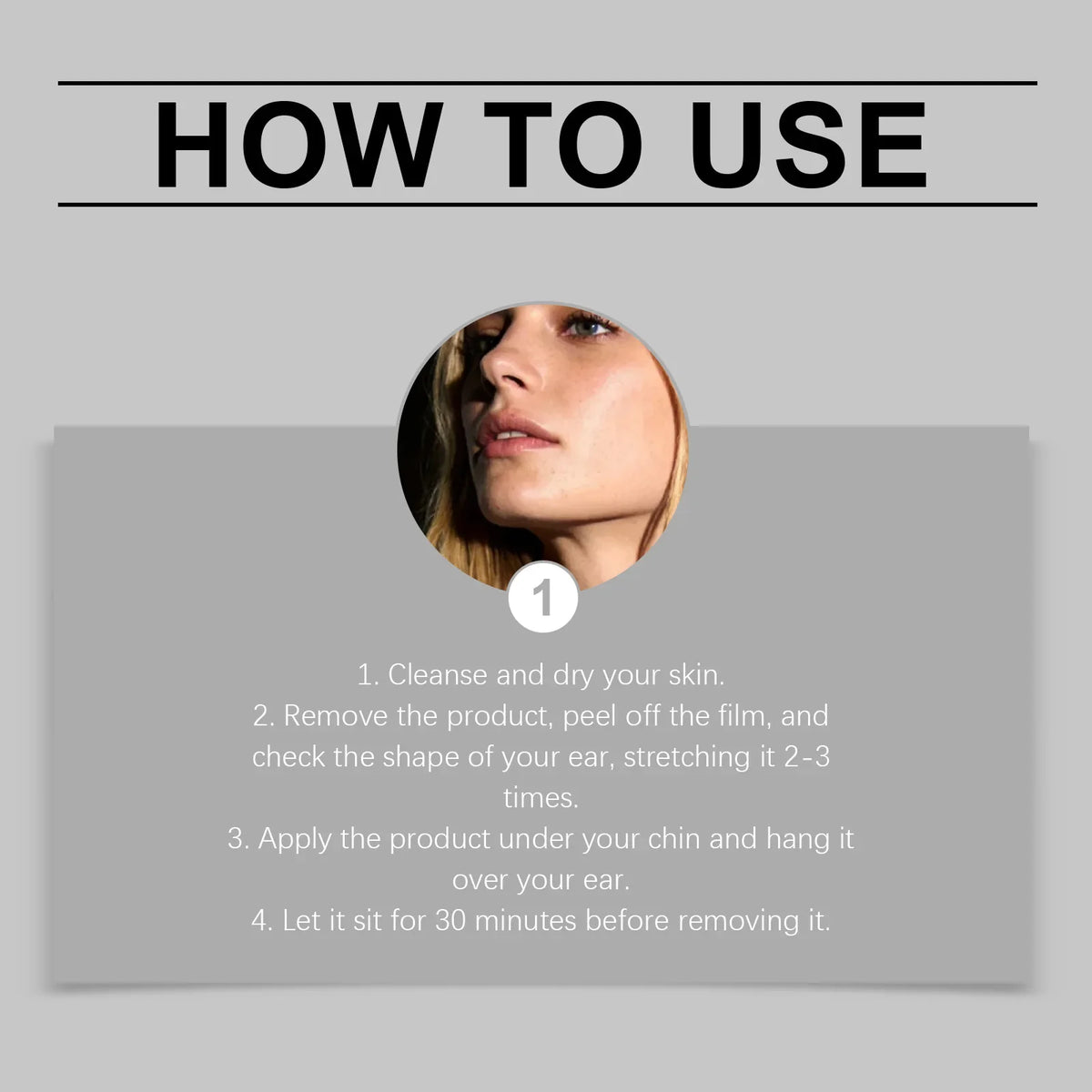 V-Line Lifting Face Mask – Firming Chin Contouring Patches