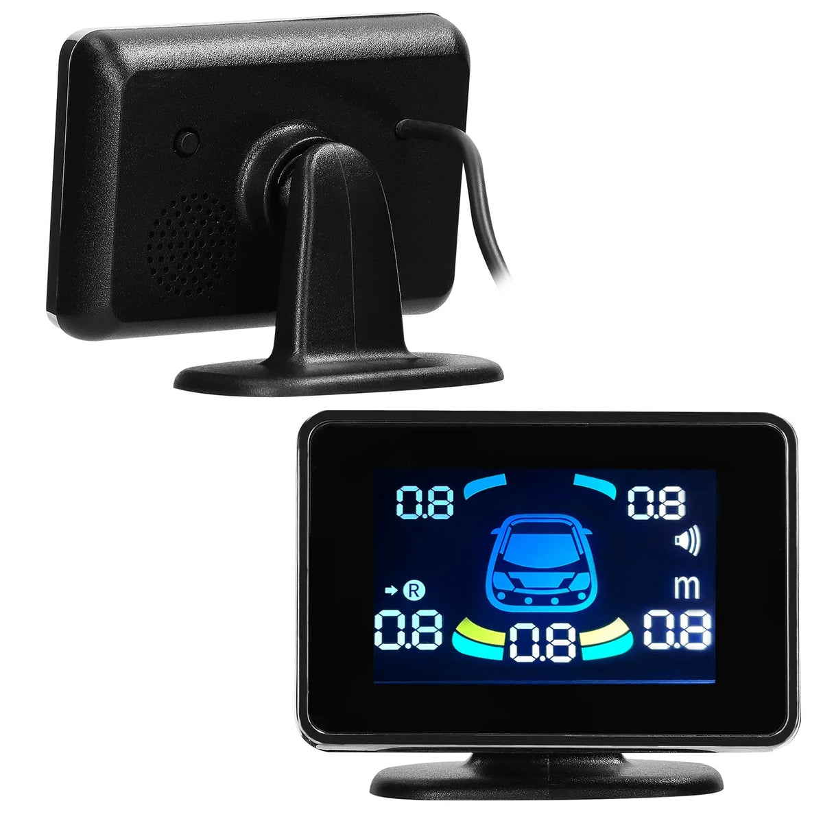Car Parking Sensor Reversing Radars System Front Rear Support Sound