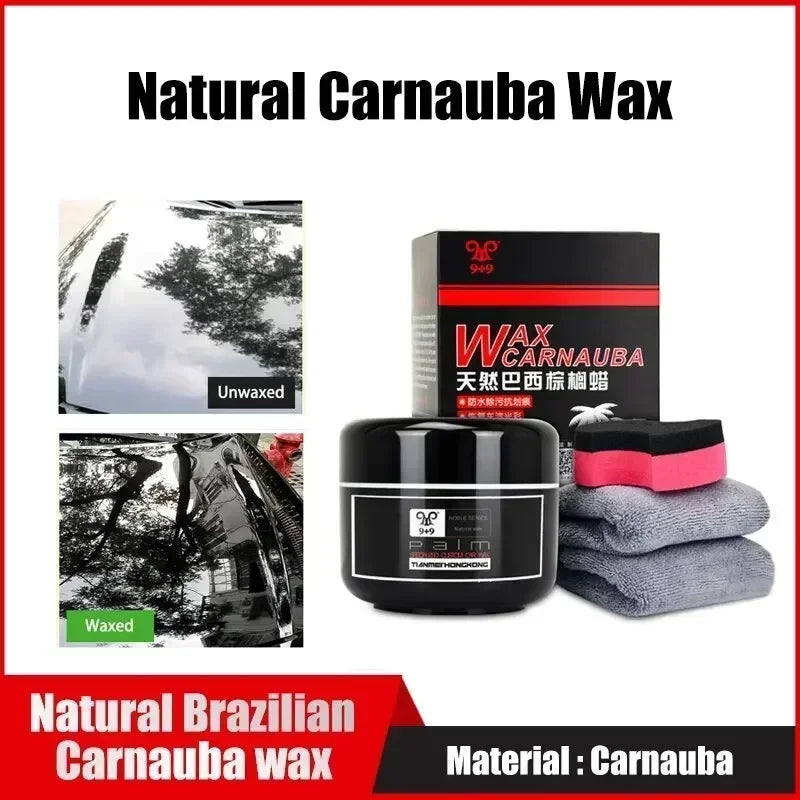 Natural Brazilian Carnauba Wax Paint Beauty Polish Stain Removal