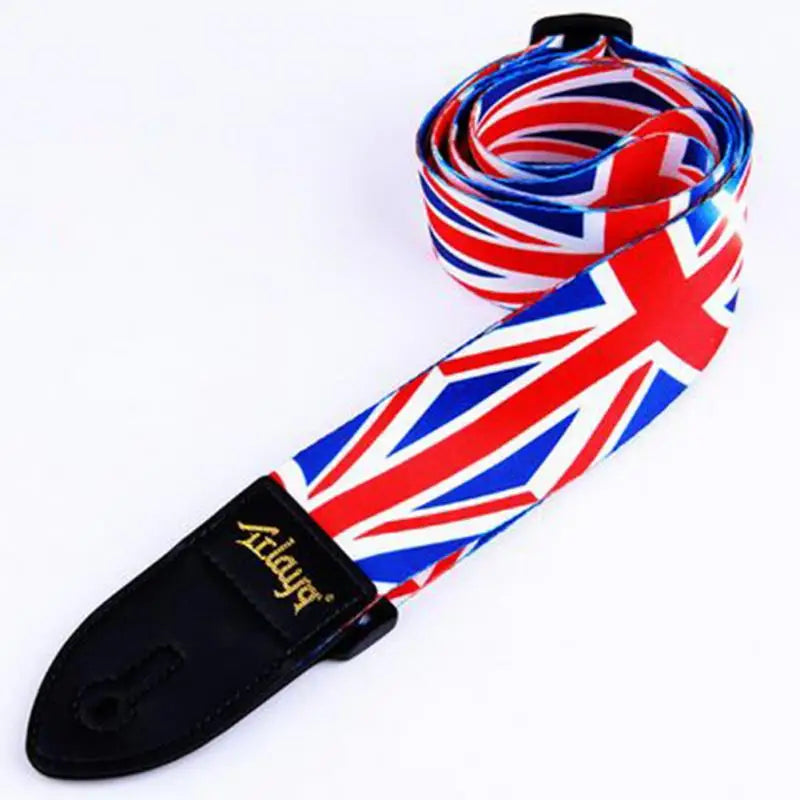 Guitar Strap Multi-color Belts Adjustable Colorful Printing Nylon