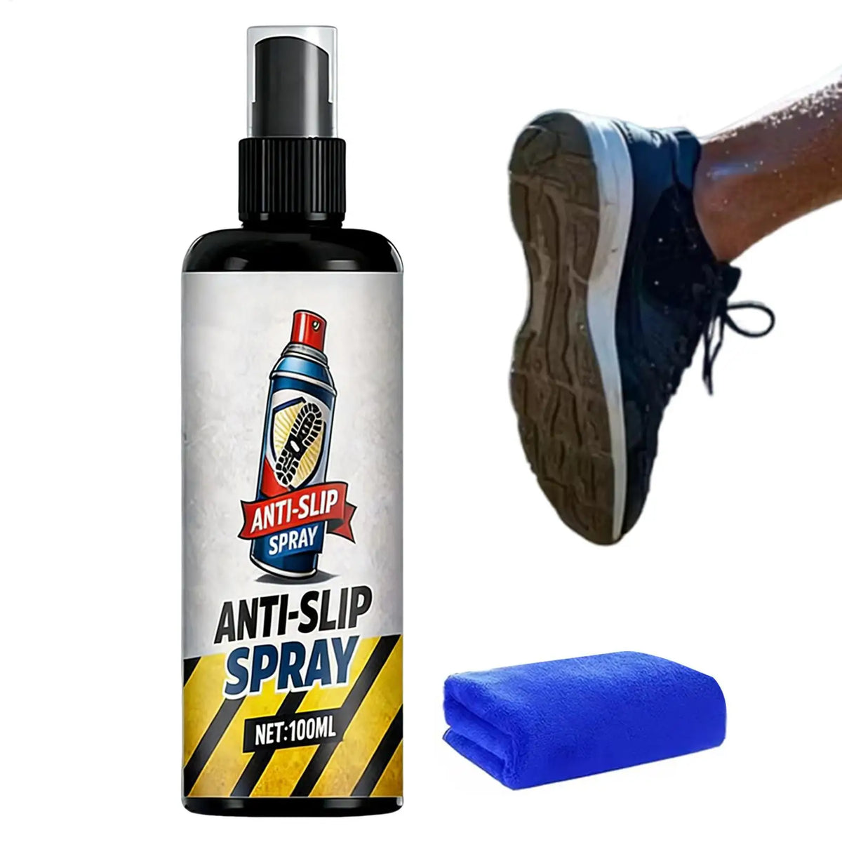 Basketball Shoe Grip Spray Footwear Traction Enhancer Non-slip