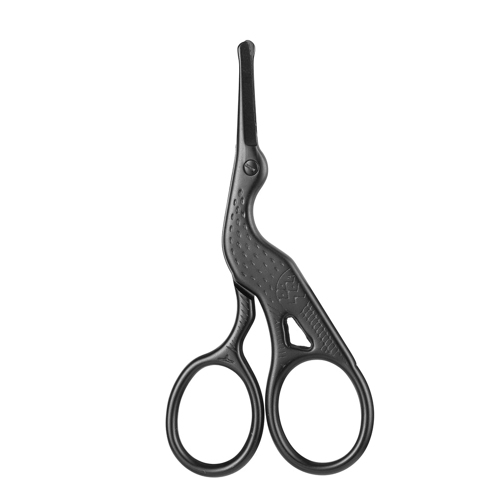 Stainless Steel Round Tip Nose Hair Scissors | Stork Design